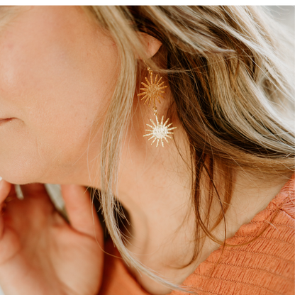 Sunburst Earrings