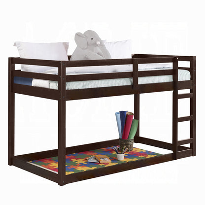 Barney Twin Bunk Loft Bed - Espresso