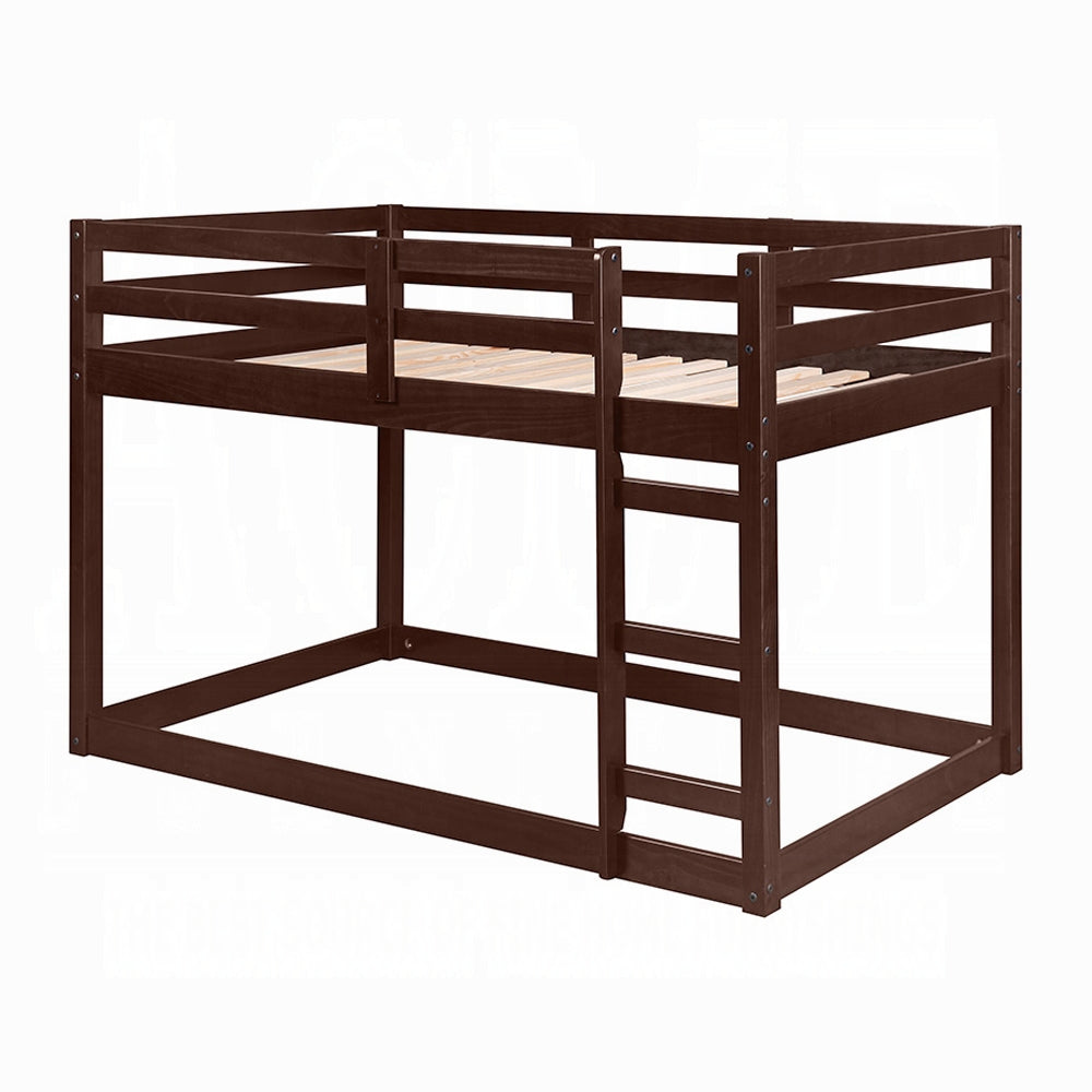 Barney Twin Bunk Loft Bed - Espresso