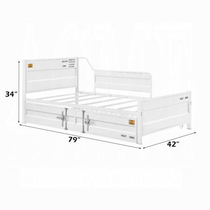 Kamotsu Daybed w/Trundle - White