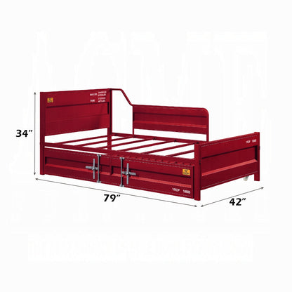 Kamotsu Daybed w/Trundle - Red