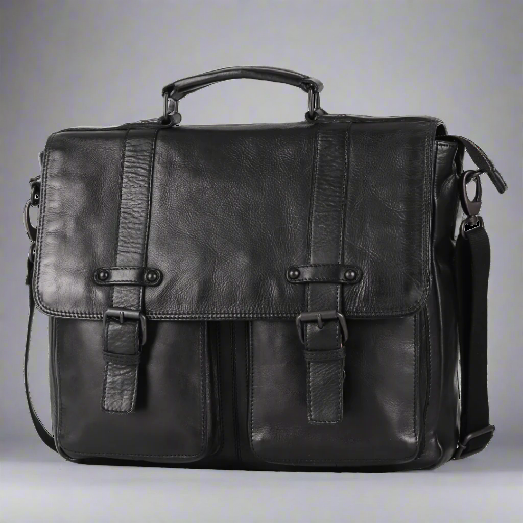 MET Messenger Laptop Leather Bag