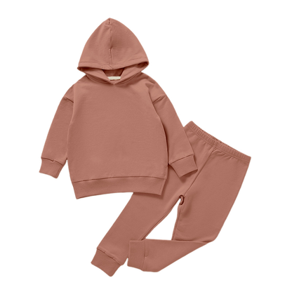 Organic Cotton Hooded Lounge Set with Leggings| 100% Organic Cotton | Soft, Comfortable & Stylish Set for All Day Wear