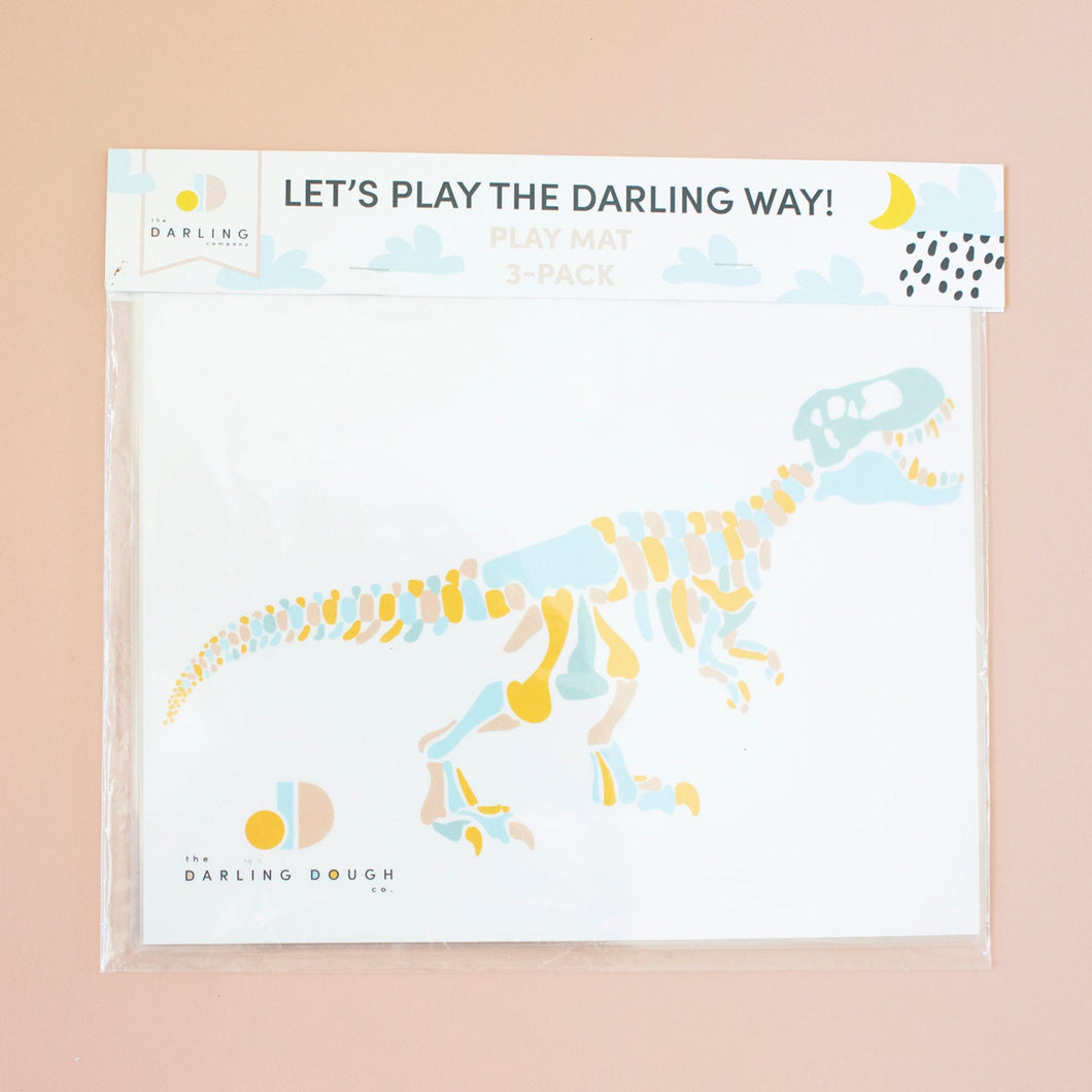 Let's Play the Darling Way - 3 Pack Play Mat Set
