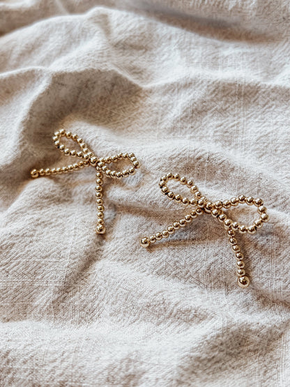 The Nina Bow Earrings