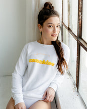 Load image into Gallery viewer, Women&#39;s Sunshine Crew Sweatshirt, White
