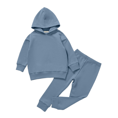 Organic Cotton Hooded Lounge Set with Leggings| 100% Organic Cotton | Soft, Comfortable & Stylish Set for All Day Wear