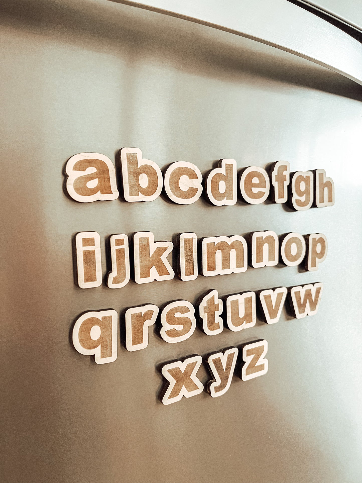 Lowercase Alphabet Fridge Magnets