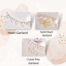 Load image into Gallery viewer, Valentine Day Wood Garland
