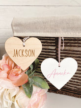Load image into Gallery viewer, Heart Name Tag - Valentine Name Tag
