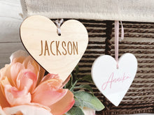 Load image into Gallery viewer, Heart Name Tag - Valentine Name Tag
