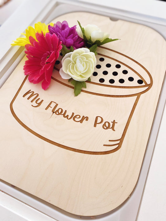 Large TROFAST Lid Flower Pot Edition