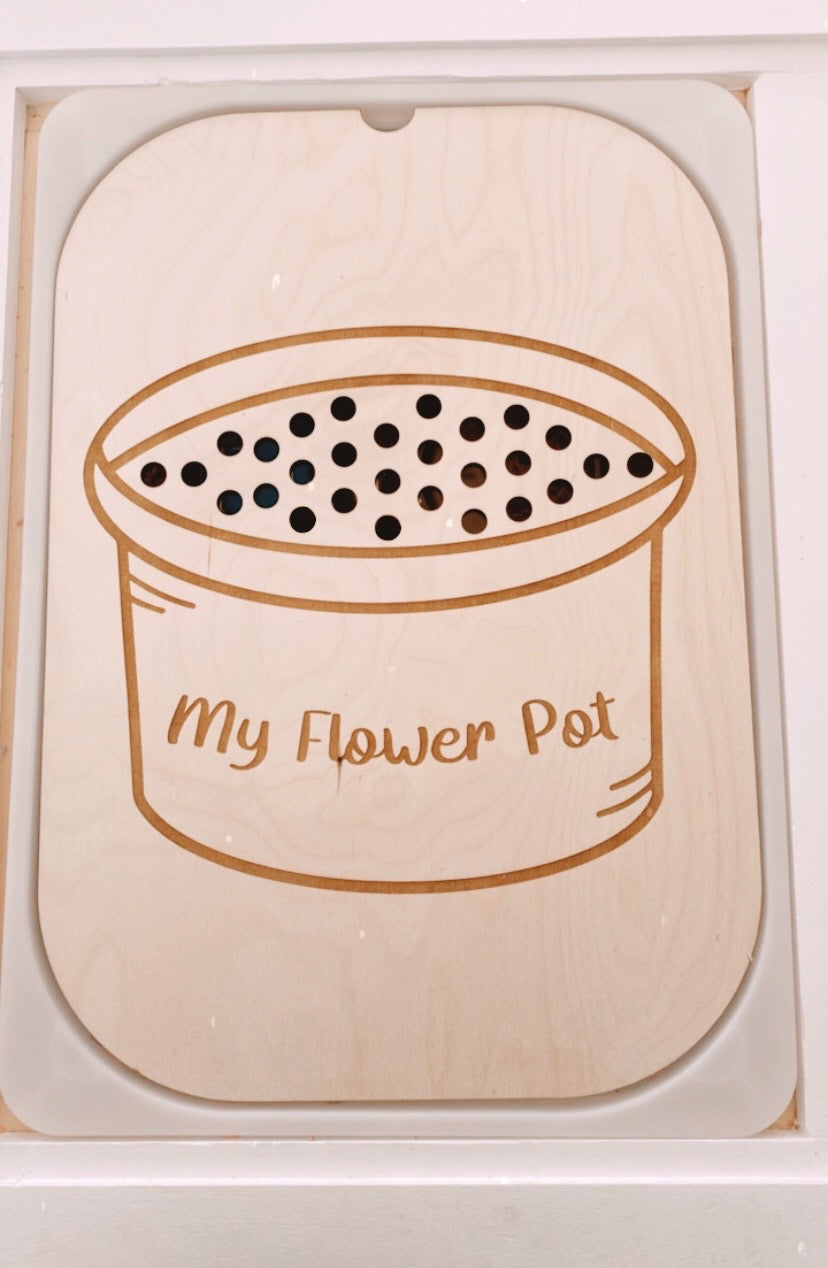 Large TROFAST Lid Flower Pot Edition