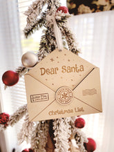 Load image into Gallery viewer, Dear Santa Letter Ornament

