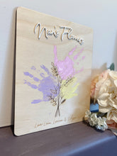 Load image into Gallery viewer, Mother&#39;s Day Handprint Sign
