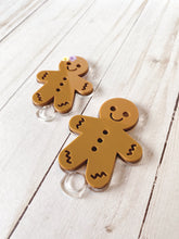 Load image into Gallery viewer, Tumbler Christmas Gingerbread Plate | H2.0 Name Plate
