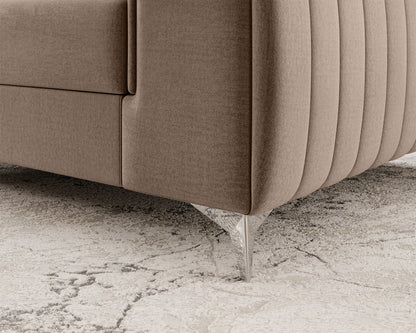 Laurence Modern Accent Chair - Beige