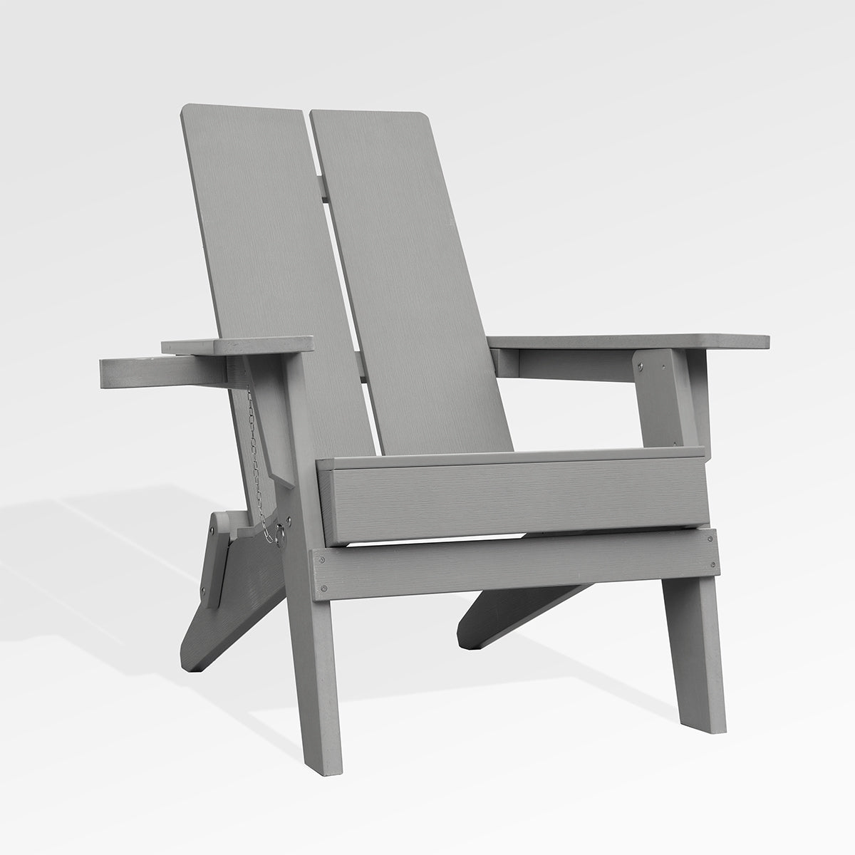 Modern 2-Panel Folding Adirondack Chair