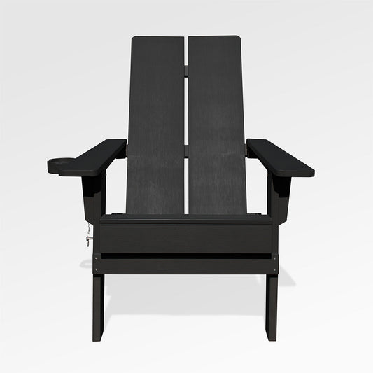 Modern 2-Panel Folding Adirondack Chair