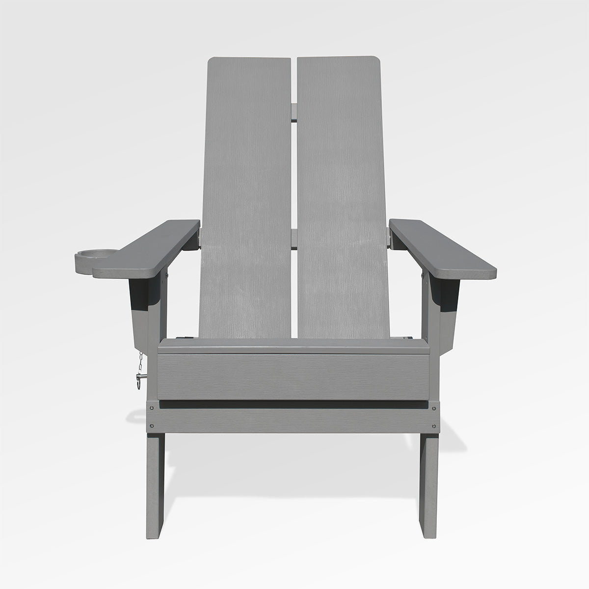Modern 2-Panel Folding Adirondack Chair