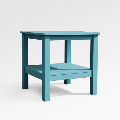 Modern Adirondack Square End Table