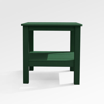 Modern Adirondack Square End Table