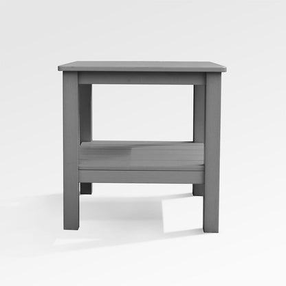 Modern Adirondack Square End Table