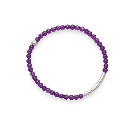 Amethyst Bracelet Stack