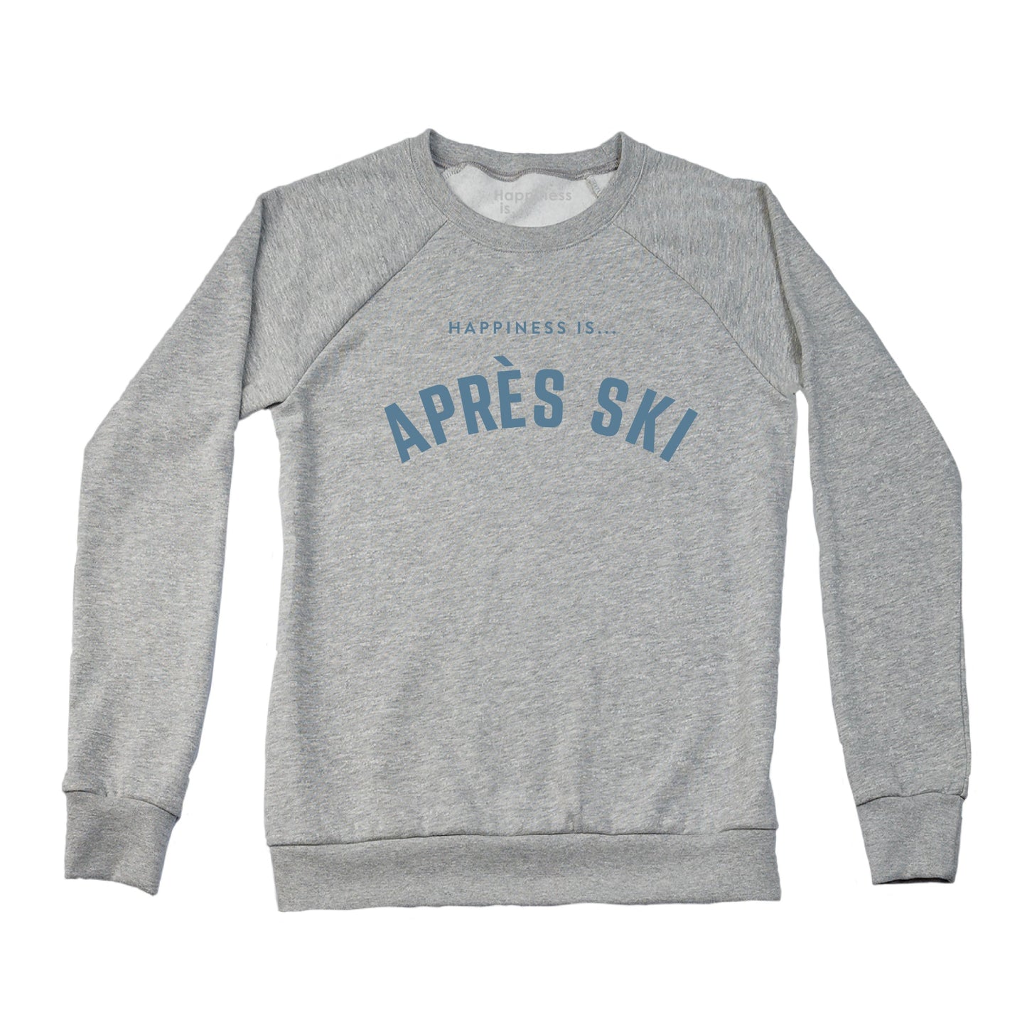 Women's Apres Crew Sweatshirt, Heather Grey