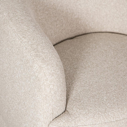 Aspen Swivel Chair - Beige Buff