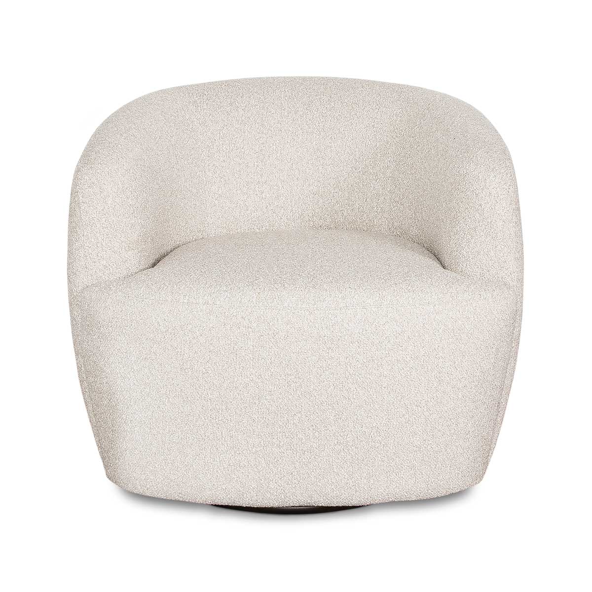 Aspen Swivel Chair - Beige Buff