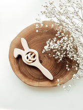 Load image into Gallery viewer, Wooden Bunny Rattle

