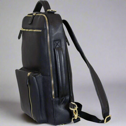BOL Convertible Leather Backpack | Laptop Bag