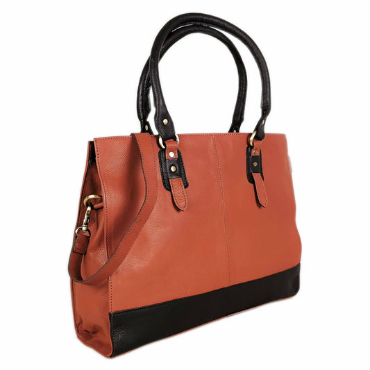 The Signature 17" Bag, Brown