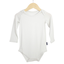 Load image into Gallery viewer, Bamboo Long Sleeve Bodysuit - Light Grey
