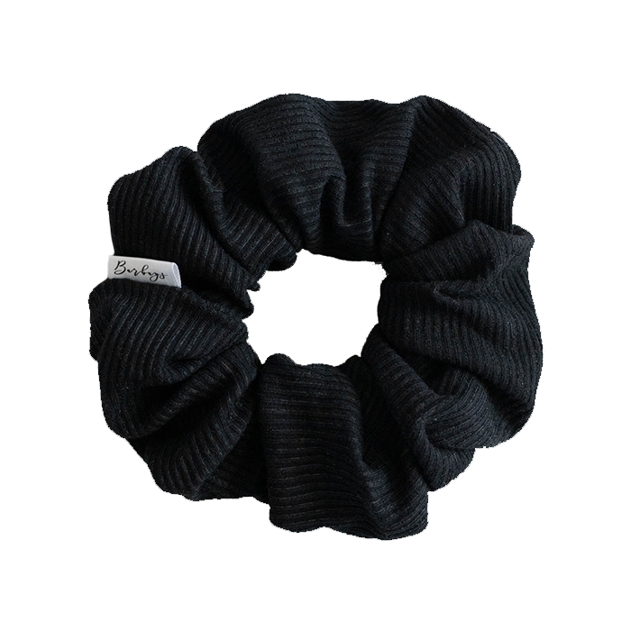 Black Rib Knit