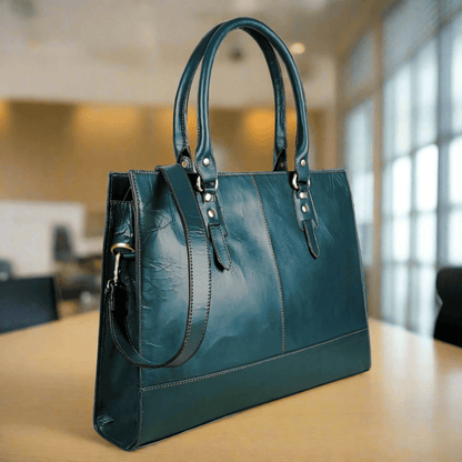 The Signature 17" Bag, Bottle Green