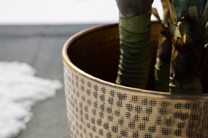 Bertooo - Brass Mid-Century Planter