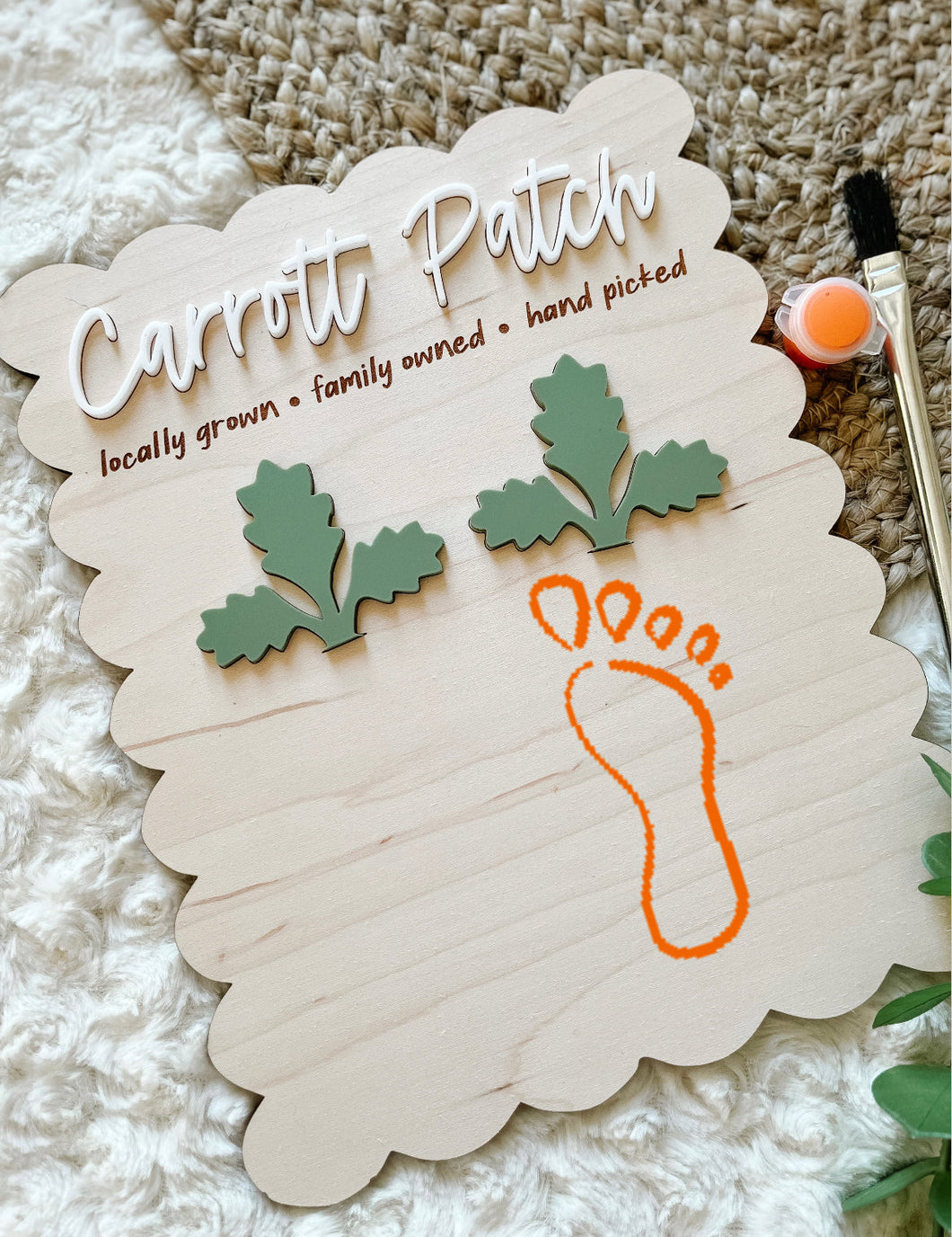Easter Carrot DIY Paint Kit
