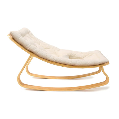 Wooden Baby Rocker – Natural Comfort and Modern Design | Nursery Rocking Chair