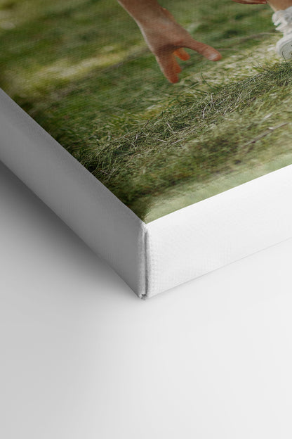 Toile étirée panoramique personnalisée (sans cadre)