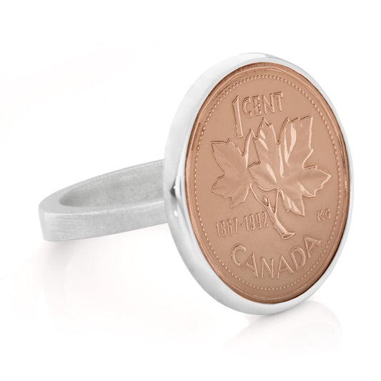 Canadian Penny Ring