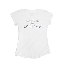 Load image into Gallery viewer, Women&#39;s Cottage Bamboo T-Shirt, White
