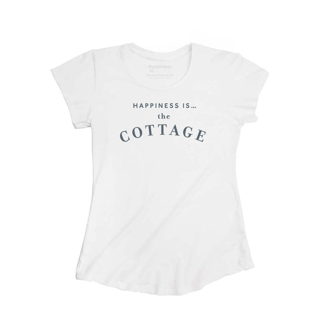 Women's Cottage Bamboo T-Shirt, White