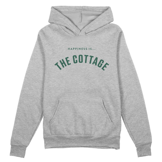 Unisex Cottage Collegiate Hoodie, Heather Grey