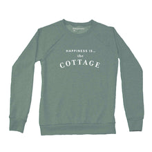 Load image into Gallery viewer, Women&#39;s Cottage Crew Sweatshirt, Sage
