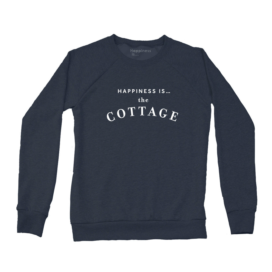 Women's Cottage Crew Sweatshirt, True Navy