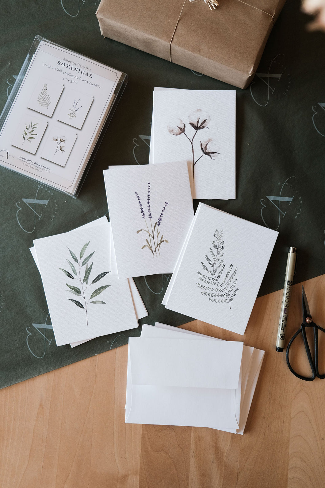 Botanical - Assorted Card Set