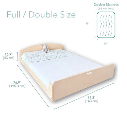 CHERRY FULL - Montessori Floor Bed
