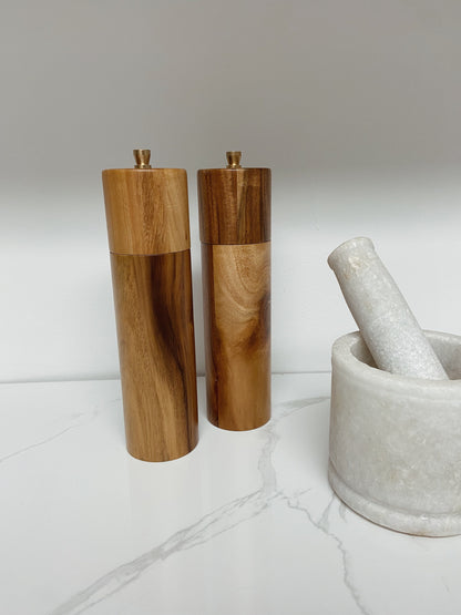 Acacia Wood Salt & Pepper Grinder